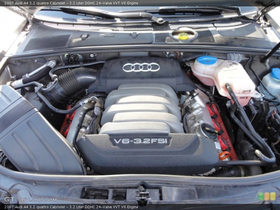 3.2 Liter DOHC 24-Valve VVT V6 Engine for the 2007 Audi A4 #52561520