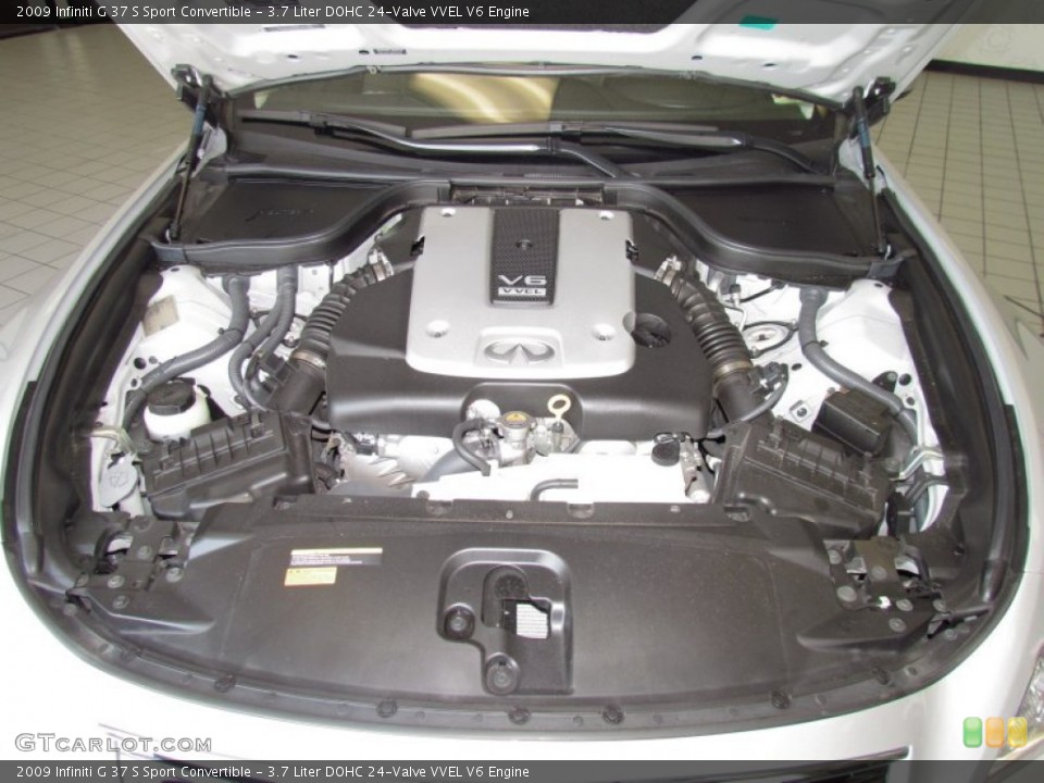 3.7 Liter DOHC 24-Valve VVEL V6 Engine for the 2009 Infiniti G #52564124