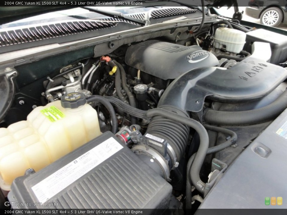 5.3 Liter OHV 16-Valve Vortec V8 Engine for the 2004 GMC Yukon #52565261