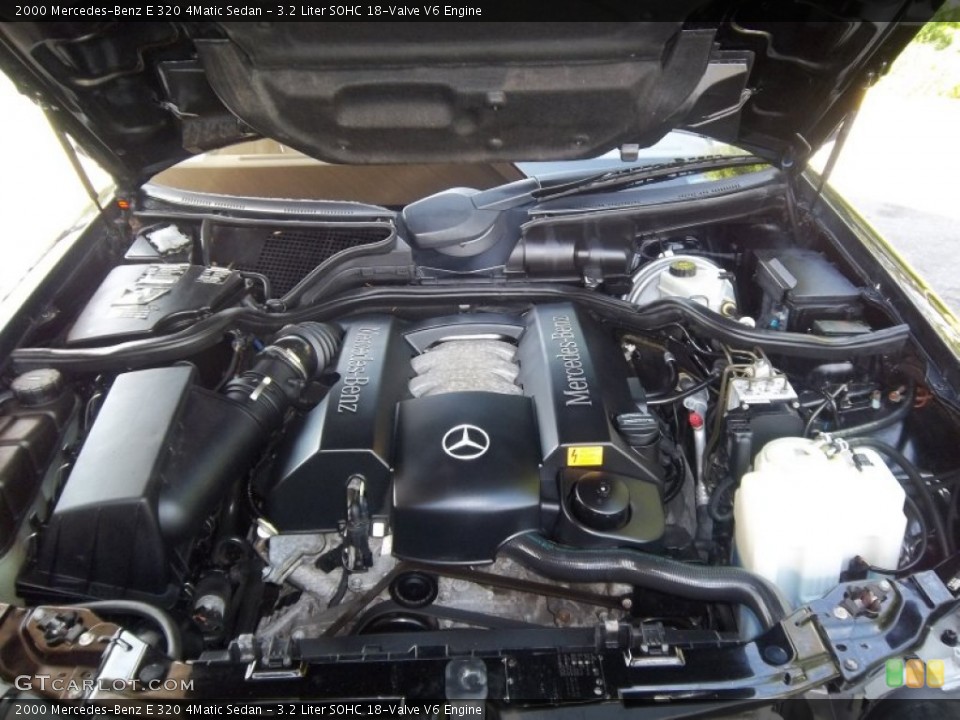 3.2 Liter SOHC 18-Valve V6 Engine for the 2000 Mercedes-Benz E #52567886