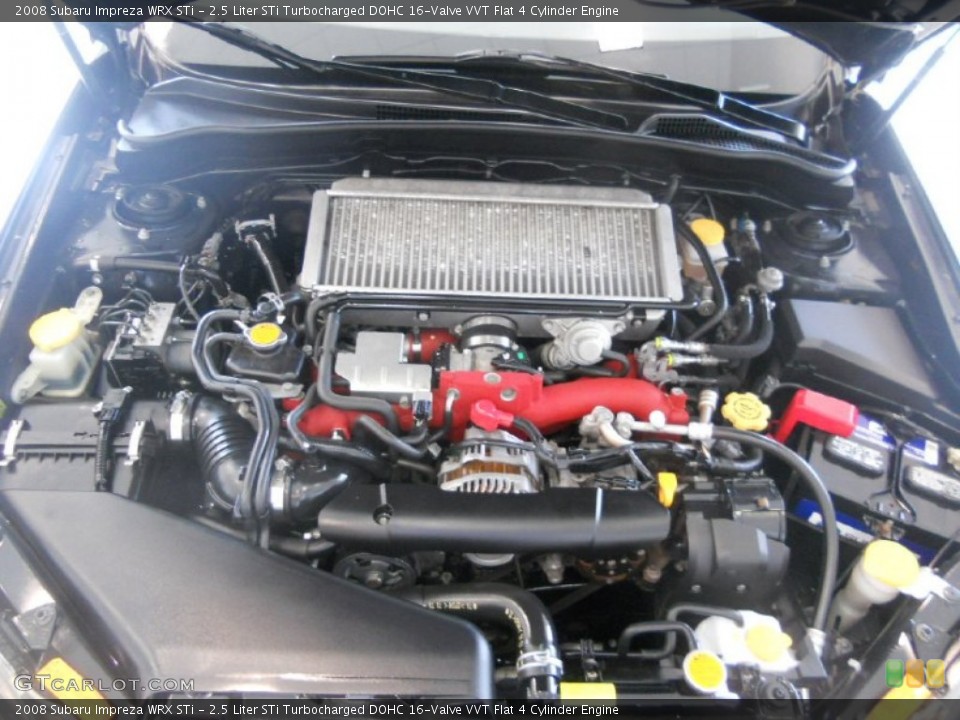 2.5 Liter STi Turbocharged DOHC 16-Valve VVT Flat 4 Cylinder Engine for the 2008 Subaru Impreza #52569098