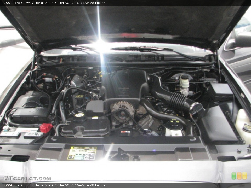 4.6 Liter SOHC 16-Valve V8 Engine for the 2004 Ford Crown Victoria #52575269
