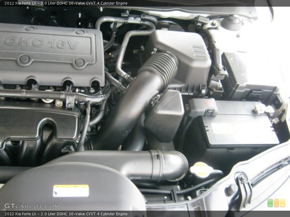 2.0 Liter DOHC 16-Valve CVVT 4 Cylinder Engine for the 2012 Kia Forte #52575353