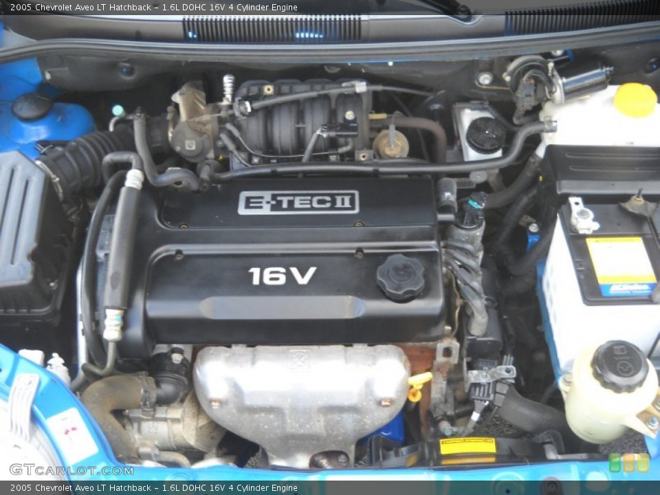 1.6L DOHC 16V 4 Cylinder Engine for the 2005 Chevrolet Aveo #52583075