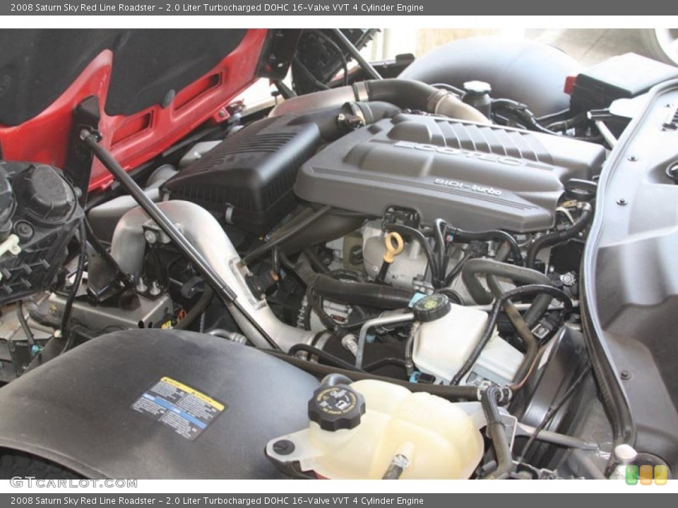 2.0 Liter Turbocharged DOHC 16-Valve VVT 4 Cylinder Engine for the 2008 Saturn Sky #52588757