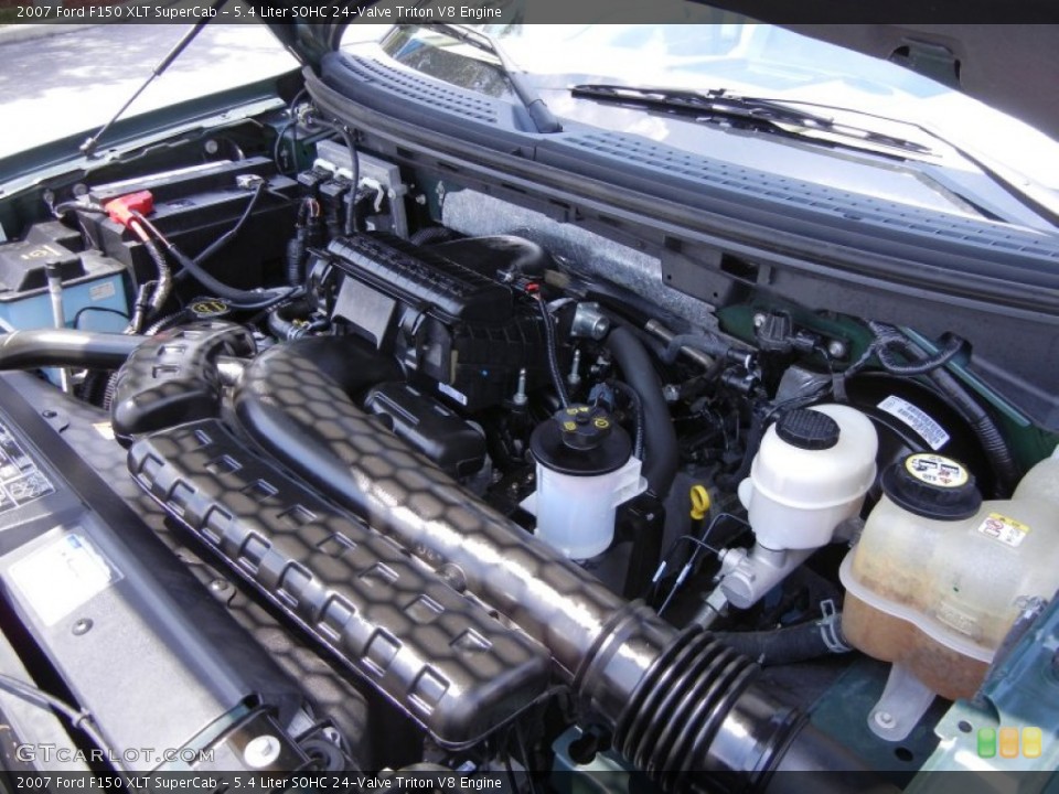 5.4 Liter SOHC 24-Valve Triton V8 Engine for the 2007 Ford F150 #52594583