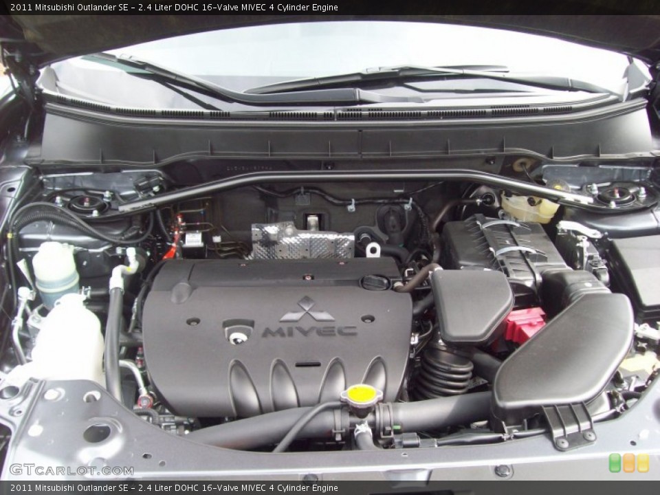 2.4 Liter DOHC 16-Valve MIVEC 4 Cylinder Engine for the 2011 Mitsubishi Outlander #52600574