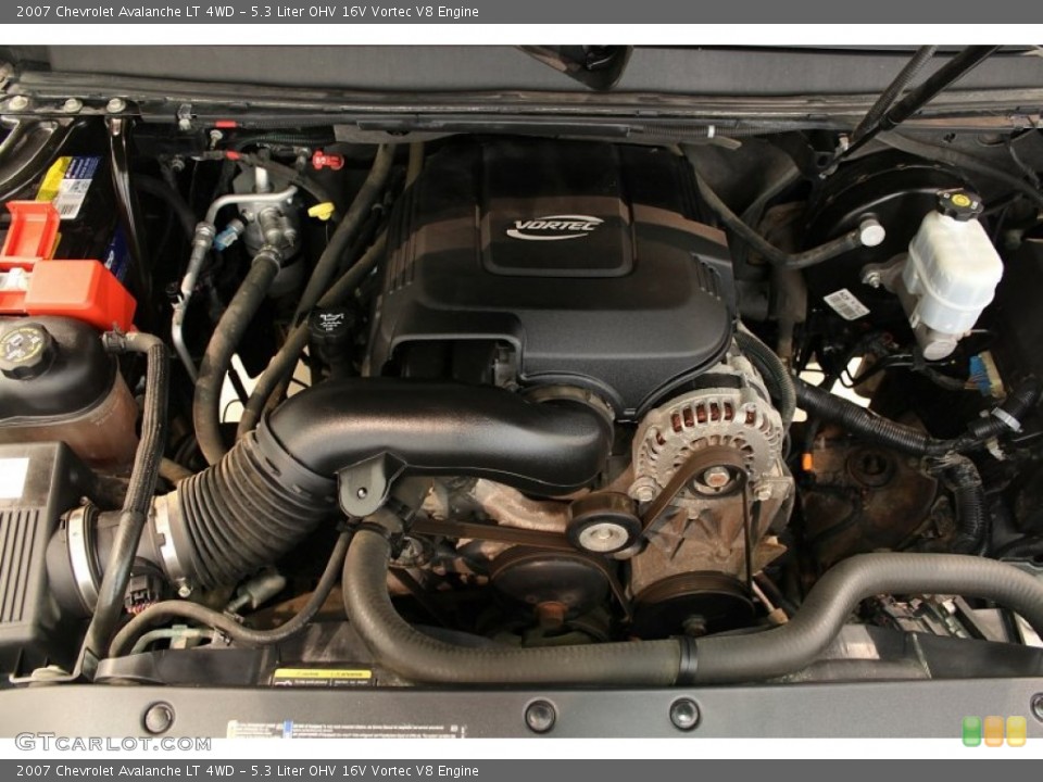 5.3 Liter OHV 16V Vortec V8 Engine for the 2007 Chevrolet Avalanche #52602317