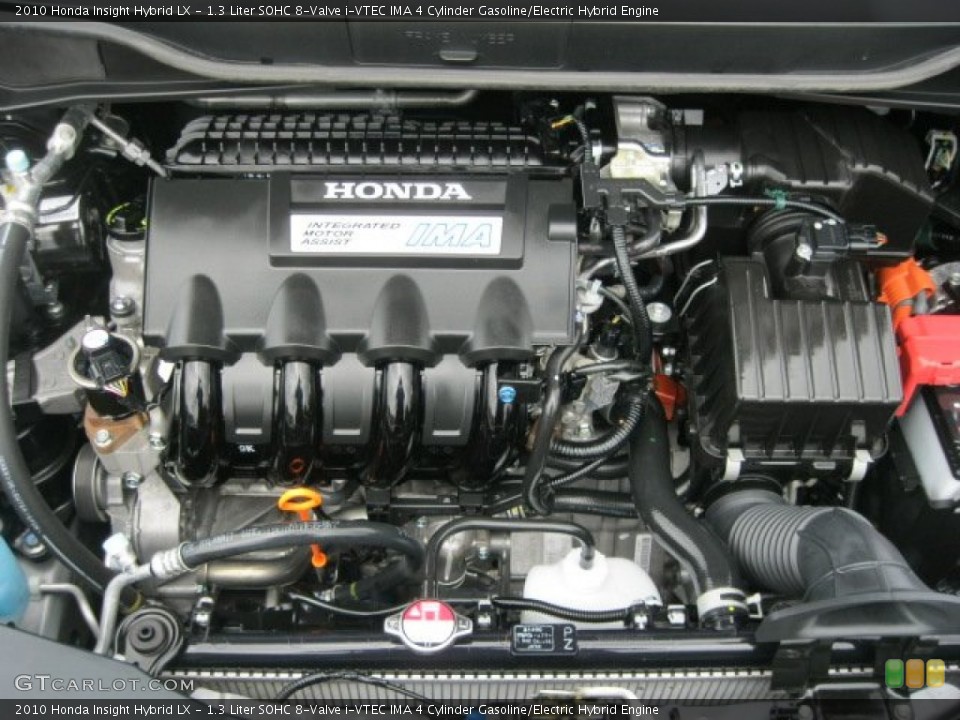1.3 Liter SOHC 8-Valve i-VTEC IMA 4 Cylinder Gasoline/Electric Hybrid Engine for the 2010 Honda Insight #52606736