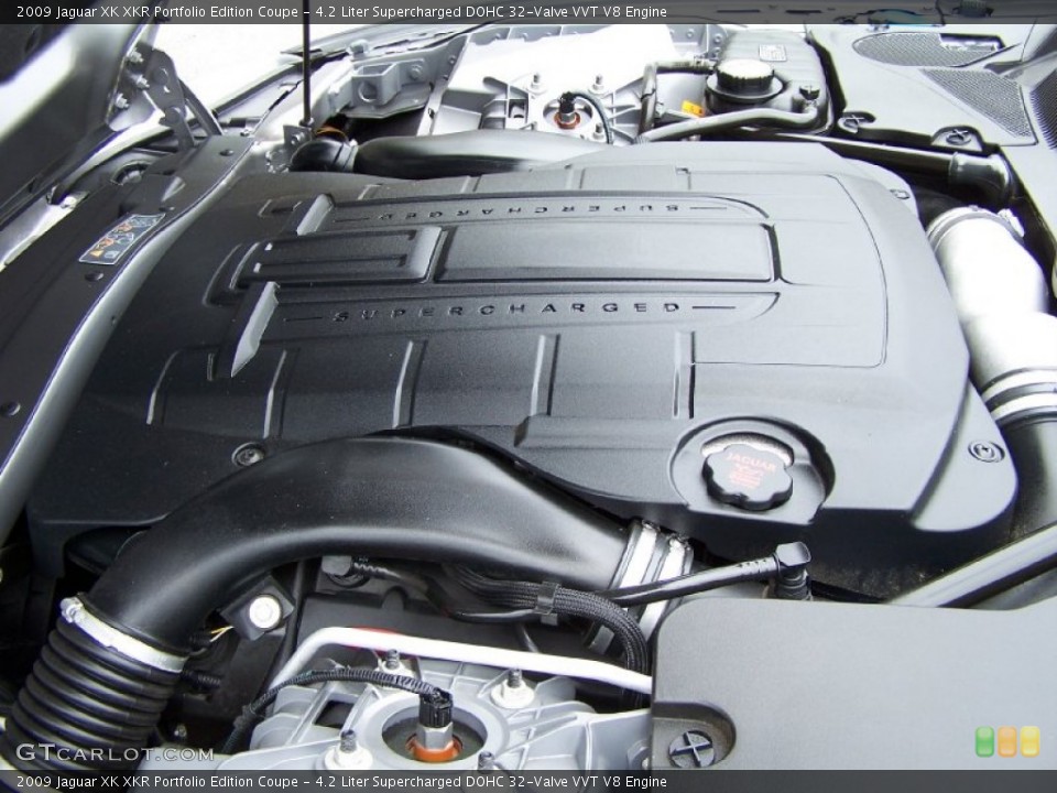 4.2 Liter Supercharged DOHC 32-Valve VVT V8 Engine for the 2009 Jaguar XK #52608077