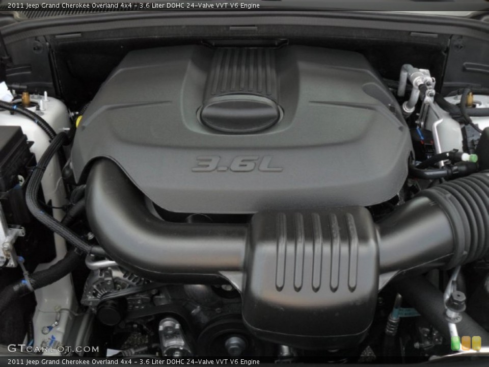 3.6 Liter DOHC 24-Valve VVT V6 Engine for the 2011 Jeep Grand Cherokee #52611278
