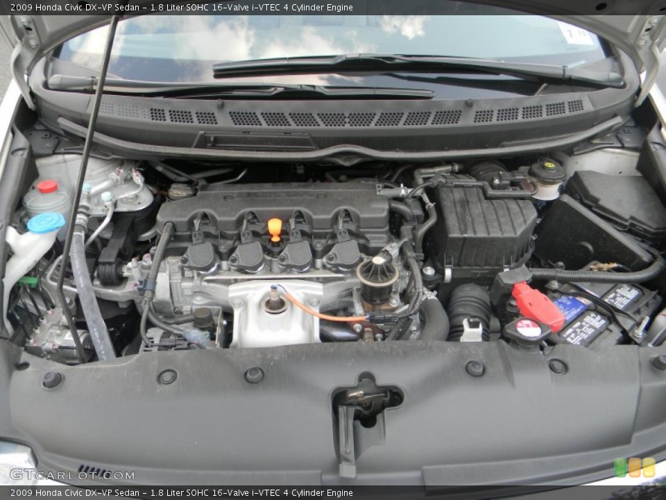 1.8 Liter SOHC 16-Valve i-VTEC 4 Cylinder Engine for the 2009 Honda Civic #52615436