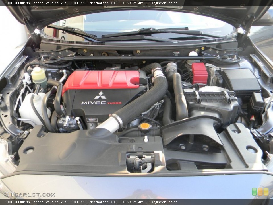 2.0 Liter Turbocharged DOHC 16-Valve MIVEC 4 Cylinder Engine for the 2008 Mitsubishi Lancer Evolution #52616150