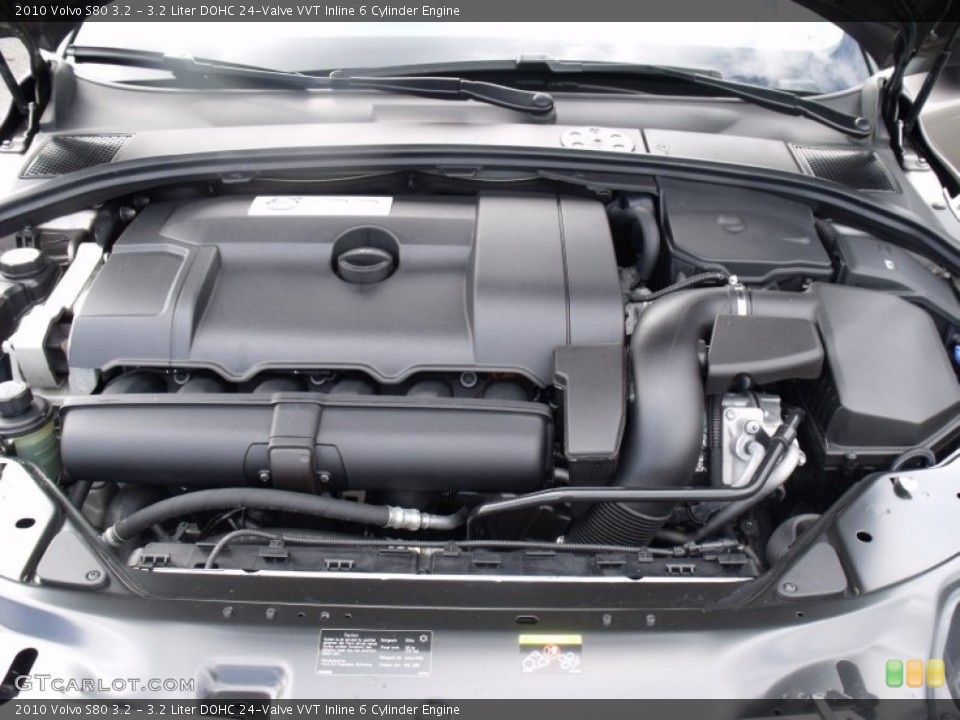 3.2 Liter DOHC 24-Valve VVT Inline 6 Cylinder Engine for the 2010 Volvo S80 #52616534