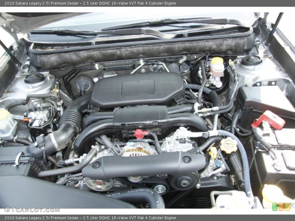 2.5 Liter DOHC 16-Valve VVT Flat 4 Cylinder Engine for the 2010 Subaru Legacy #52623965