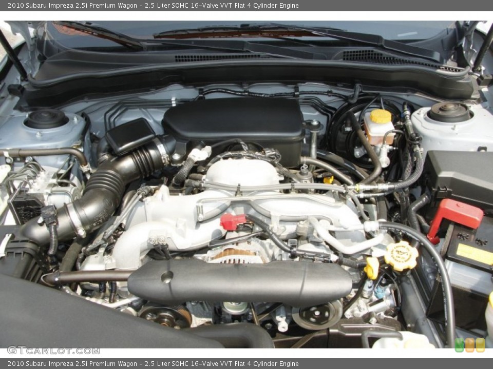 2.5 Liter SOHC 16-Valve VVT Flat 4 Cylinder Engine for the 2010 Subaru Impreza #52625105