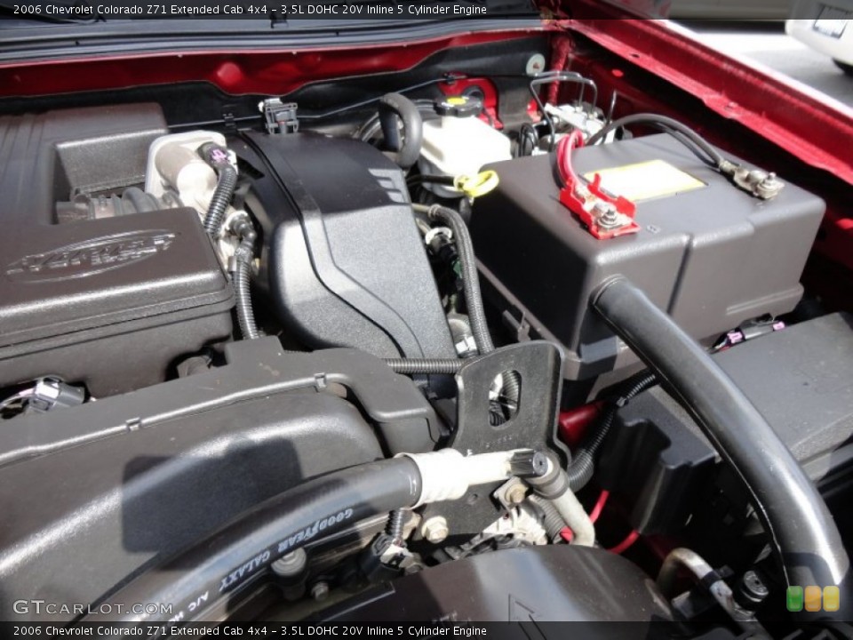 3.5L DOHC 20V Inline 5 Cylinder Engine for the 2006 Chevrolet Colorado #52641302
