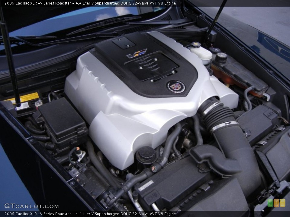 4.4 Liter V Supercharged DOHC 32-Valve VVT V8 Engine for the 2006 Cadillac XLR #52642784