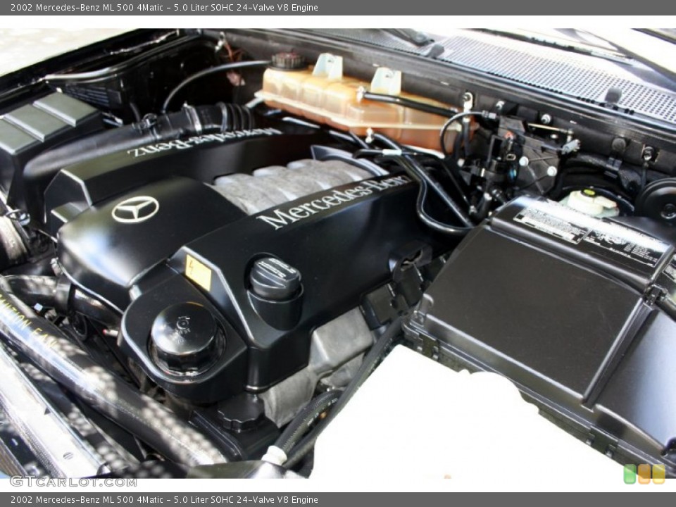 5.0 Liter SOHC 24-Valve V8 Engine for the 2002 Mercedes-Benz ML #52642892