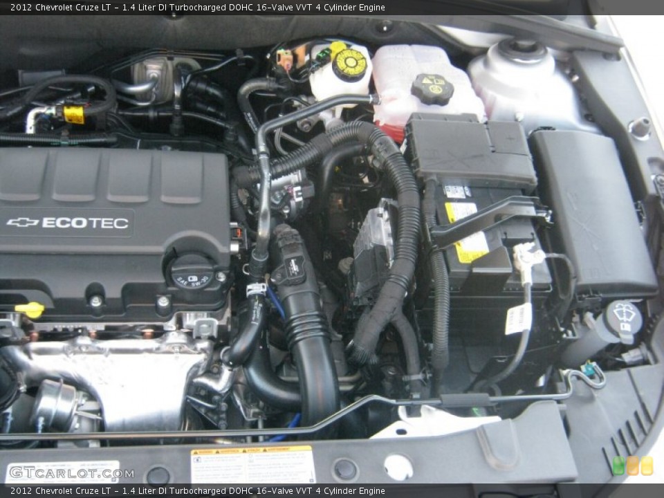 1.4 Liter DI Turbocharged DOHC 16-Valve VVT 4 Cylinder Engine for the 2012 Chevrolet Cruze #52645154