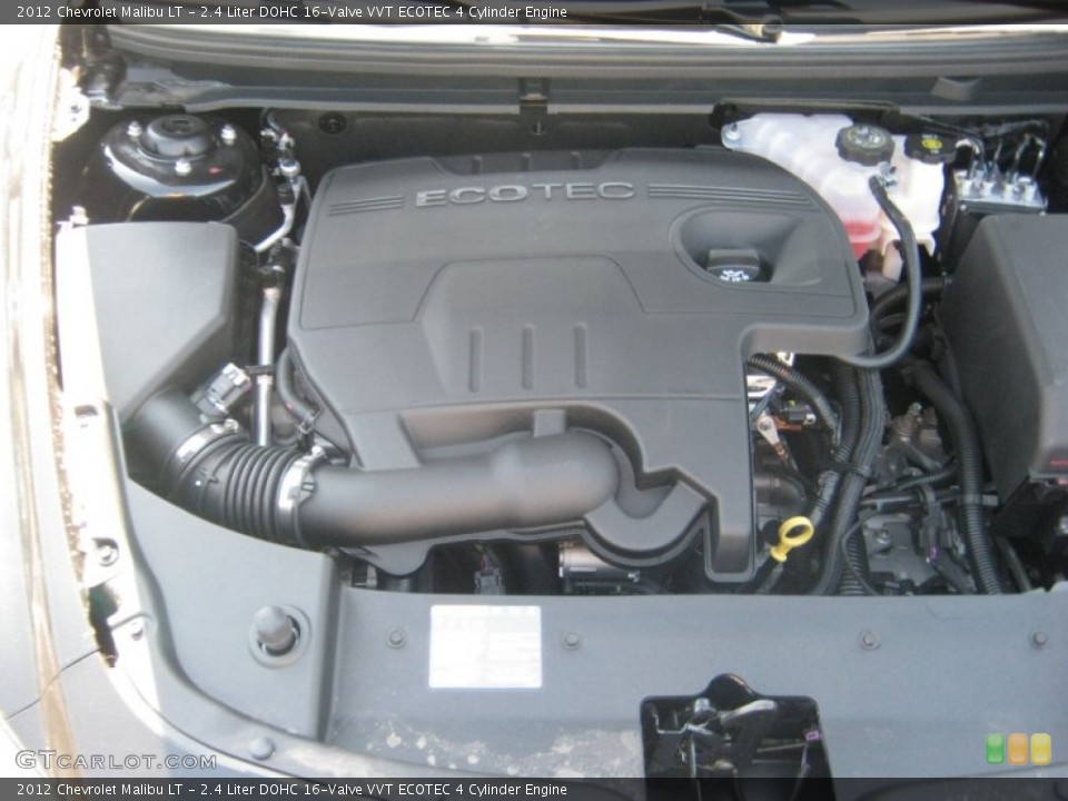 2.4 Liter DOHC 16-Valve VVT ECOTEC 4 Cylinder Engine for the 2012 Chevrolet Malibu #52645526