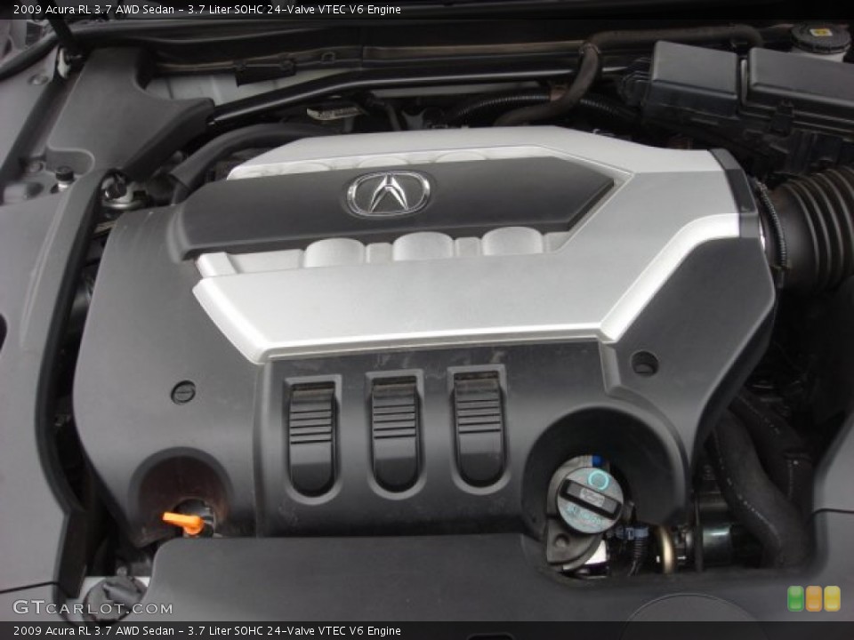 3.7 Liter SOHC 24-Valve VTEC V6 Engine for the 2009 Acura RL #52646393