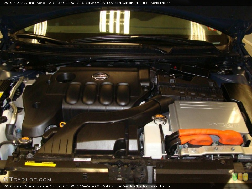 2.5 Liter GDI DOHC 16-Valve CVTCS 4 Cylinder Gasoline/Electric Hybrid Engine for the 2010 Nissan Altima #52647803