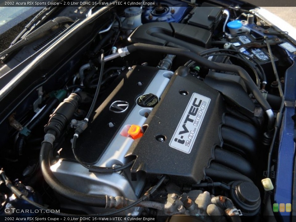 2.0 Liter DOHC 16-Valve i-VTEC 4 Cylinder Engine for the 2002 Acura RSX #52662682
