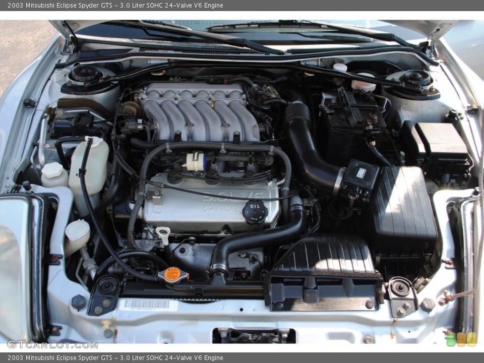 3.0 Liter SOHC 24-Valve V6 Engine for the 2003 Mitsubishi Eclipse #52663852