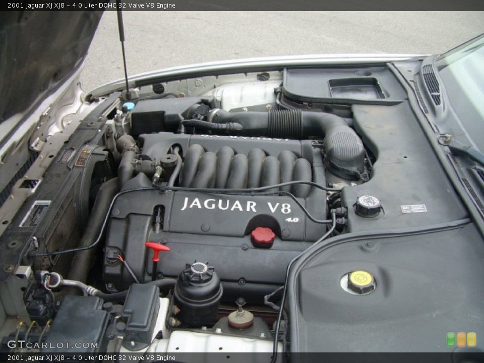 4.0 Liter DOHC 32 Valve V8 Engine for the 2001 Jaguar XJ #52670347