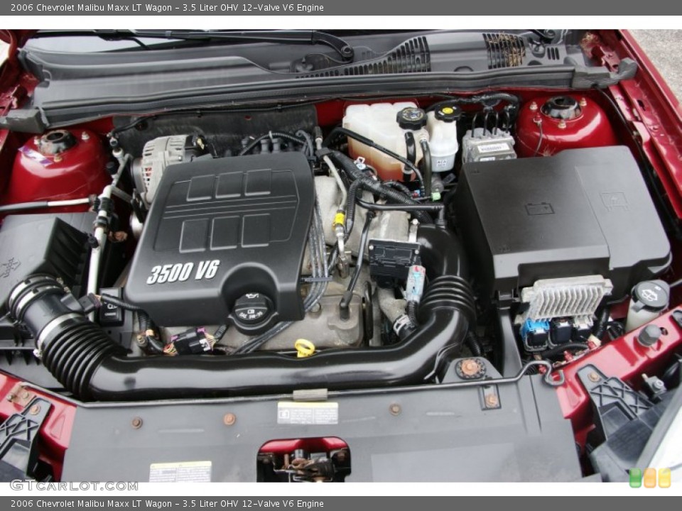 3.5 Liter OHV 12-Valve V6 Engine for the 2006 Chevrolet Malibu #52673635