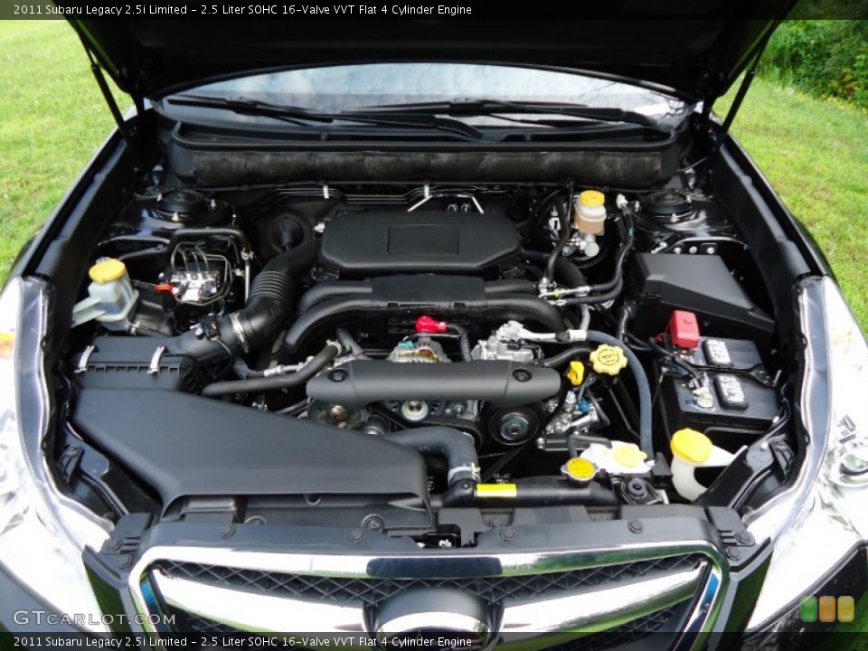 2.5 Liter SOHC 16-Valve VVT Flat 4 Cylinder Engine for the 2011 Subaru Legacy #52673917