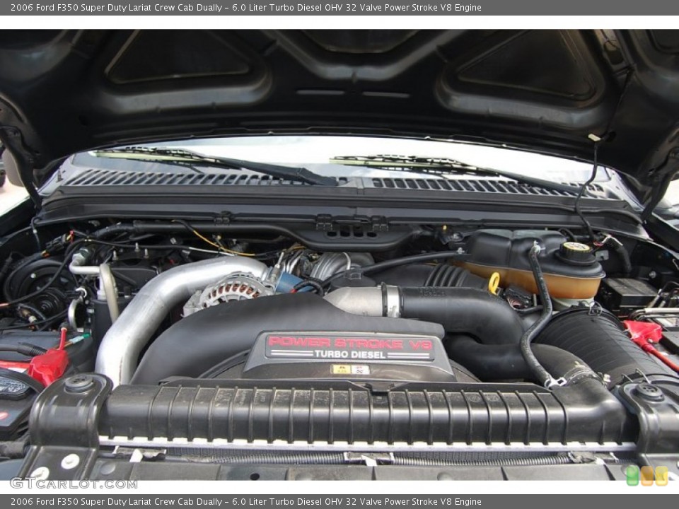 6.0 Liter Turbo Diesel OHV 32 Valve Power Stroke V8 Engine for the 2006 Ford F350 Super Duty #52674379