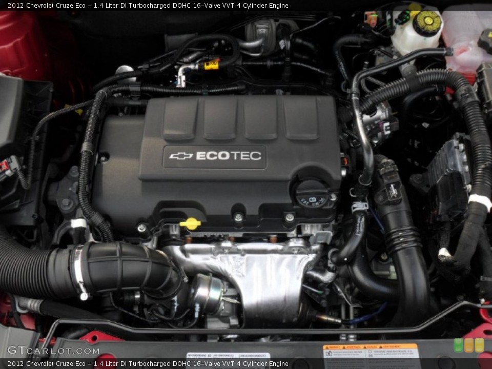 1.4 Liter DI Turbocharged DOHC 16-Valve VVT 4 Cylinder Engine for the 2012 Chevrolet Cruze #52684080