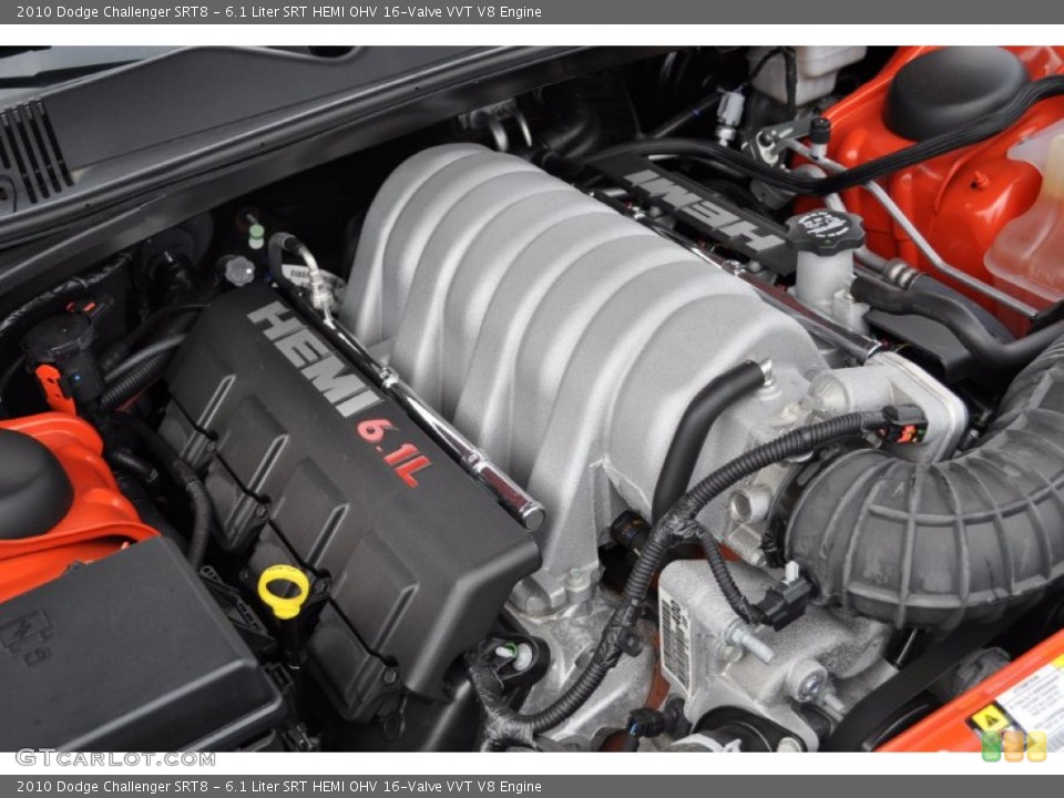 6.1 Liter SRT HEMI OHV 16-Valve VVT V8 Engine for the 2010 Dodge Challenger #52689906