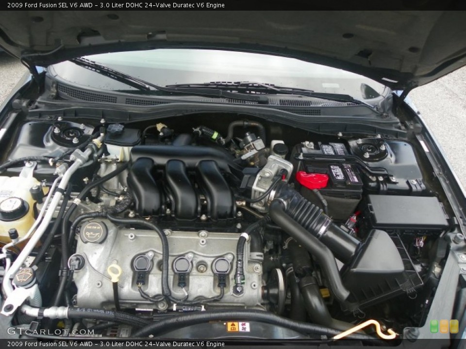 3.0 Liter DOHC 24-Valve Duratec V6 Engine for the 2009 Ford Fusion #52709508