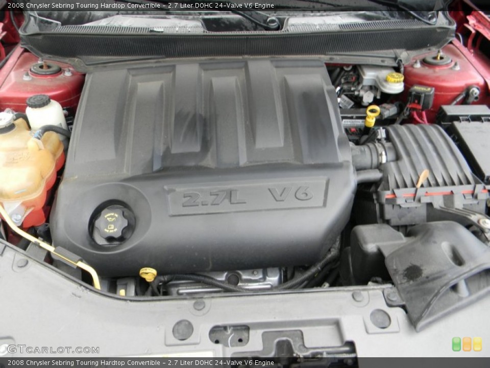 2.7 Liter DOHC 24-Valve V6 Engine for the 2008 Chrysler Sebring #52712688