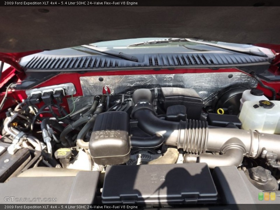 5.4 Liter SOHC 24-Valve Flex-Fuel V8 Engine for the 2009 Ford Expedition #52723185