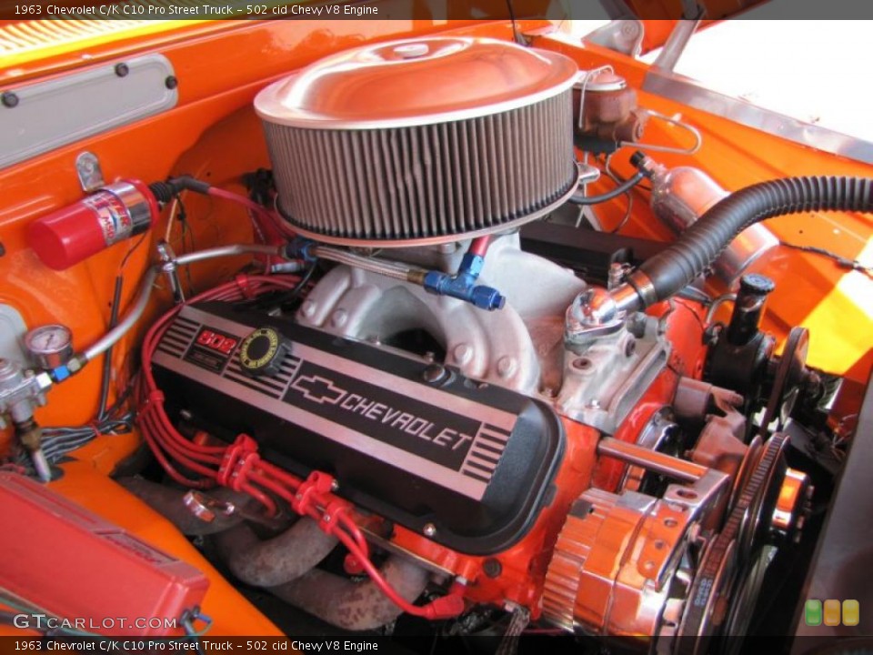 502 cid Chevy V8 Engine for the 1963 Chevrolet C/K #52730504