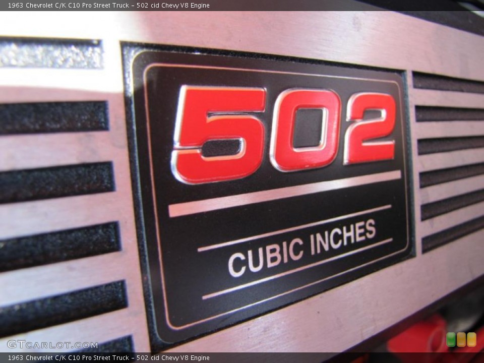 502 cid Chevy V8 Engine for the 1963 Chevrolet C/K #52730568