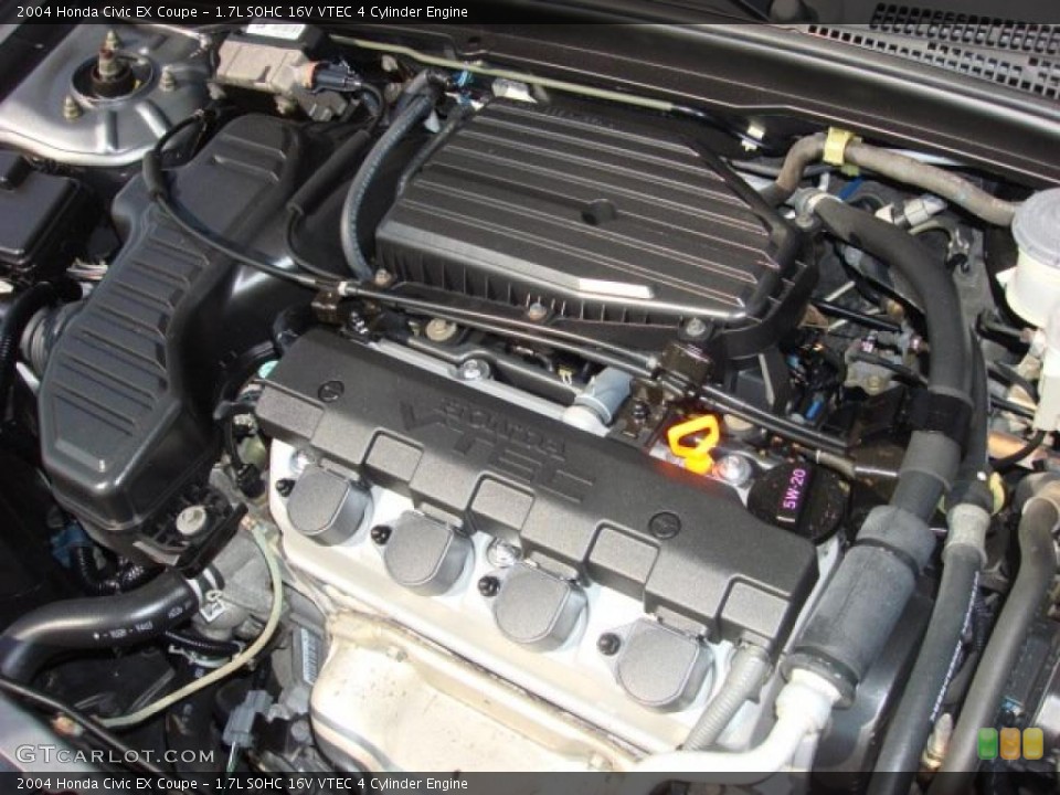 1.7L SOHC 16V VTEC 4 Cylinder Engine for the 2004 Honda Civic #52733328