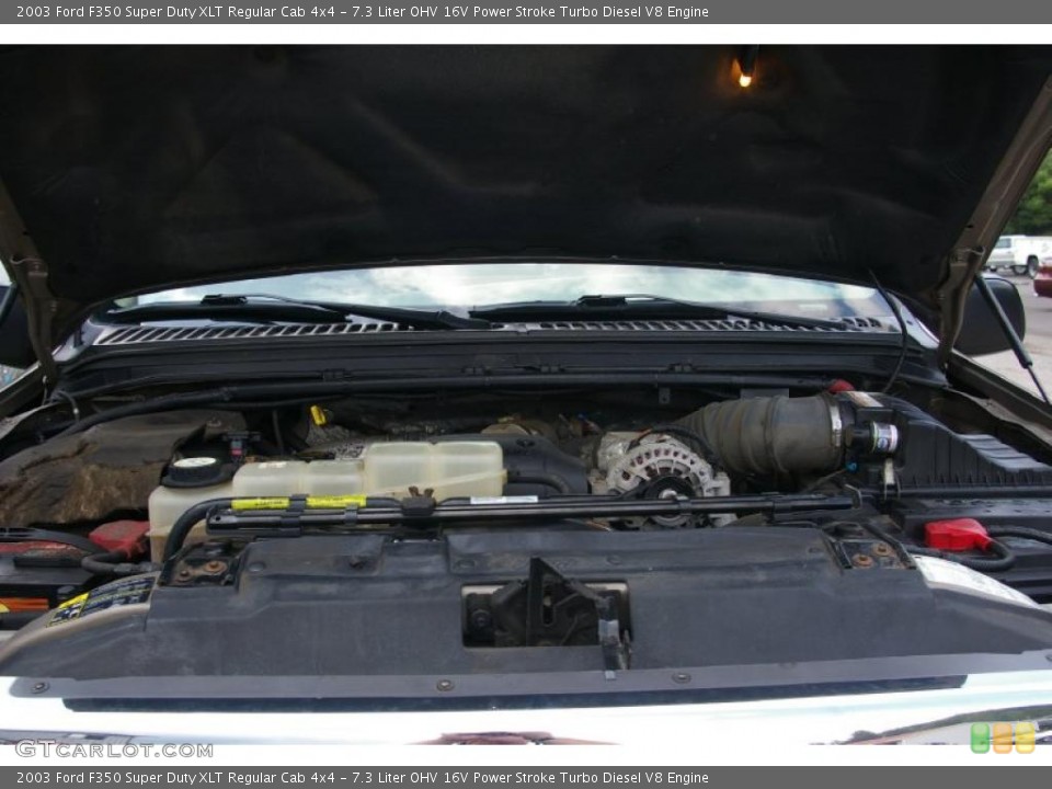 7.3 Liter OHV 16V Power Stroke Turbo Diesel V8 Engine for the 2003 Ford F350 Super Duty #52735980