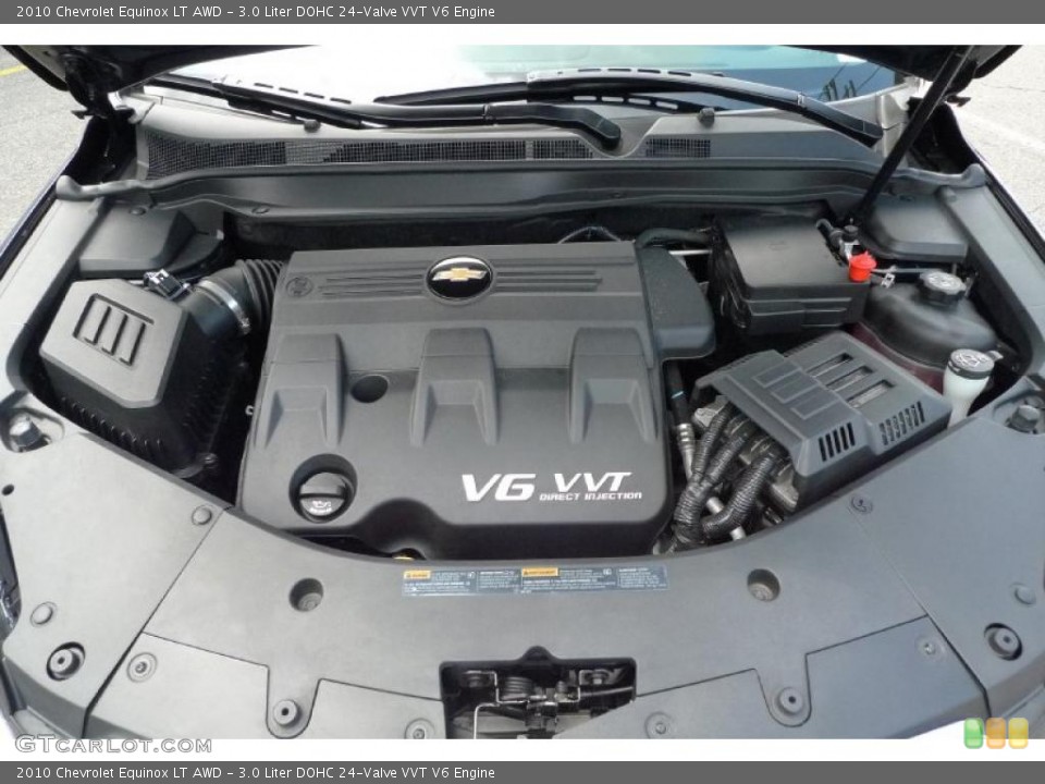 3.0 Liter DOHC 24-Valve VVT V6 Engine for the 2010 Chevrolet Equinox #52736276