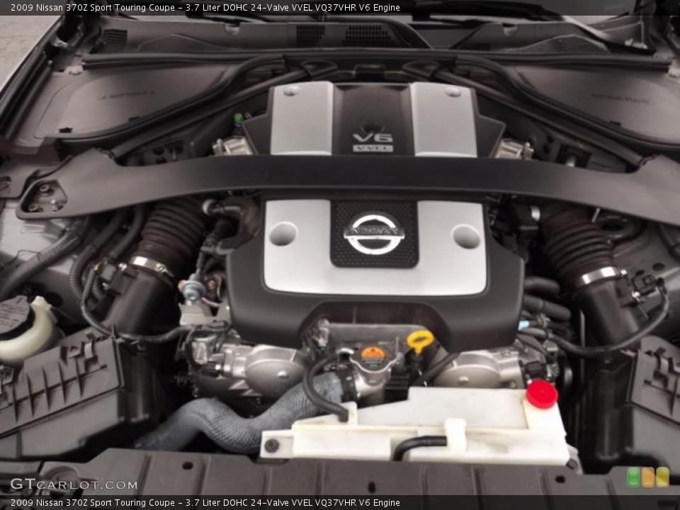 3.7 Liter DOHC 24-Valve VVEL VQ37VHR V6 Engine for the 2009 Nissan 370Z #52756152