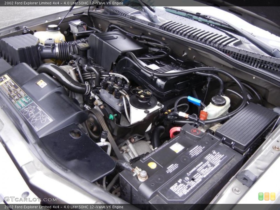 4.0 Liter SOHC 12-Valve V6 Engine for the 2002 Ford Explorer #52769276