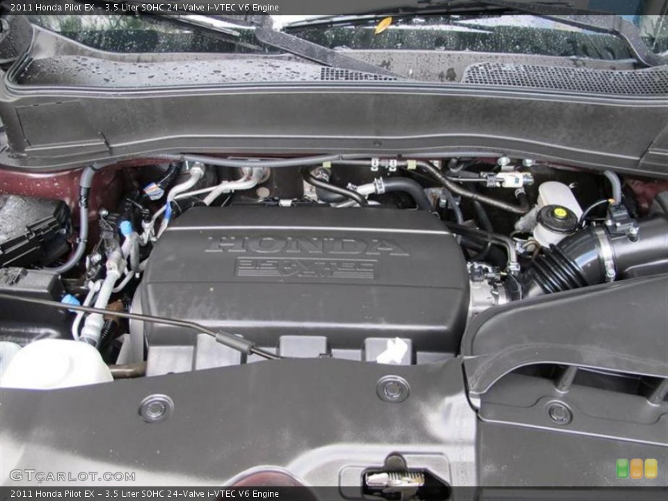 3.5 Liter SOHC 24-Valve i-VTEC V6 Engine for the 2011 Honda Pilot #52773076