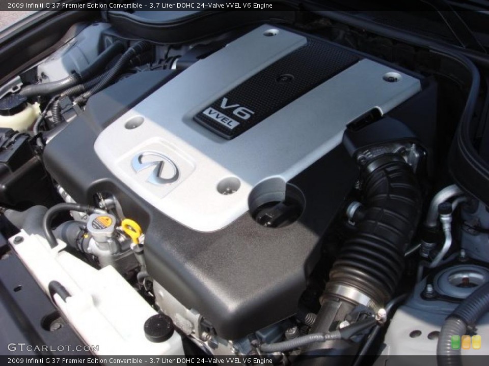3.7 Liter DOHC 24-Valve VVEL V6 Engine for the 2009 Infiniti G #52775502