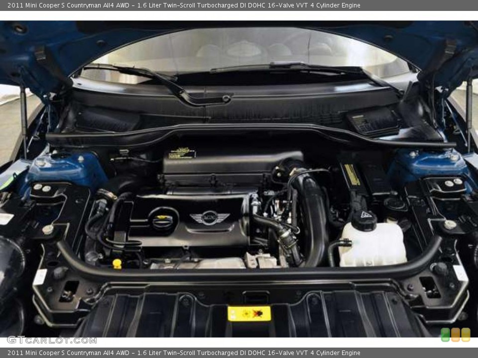 1.6 Liter Twin-Scroll Turbocharged DI DOHC 16-Valve VVT 4 Cylinder Engine for the 2011 Mini Cooper #52777432