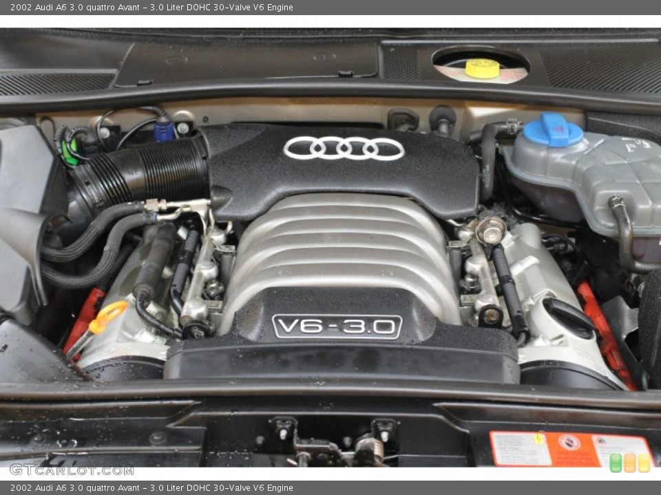 3.0 Liter DOHC 30-Valve V6 Engine for the 2002 Audi A6 #52778316
