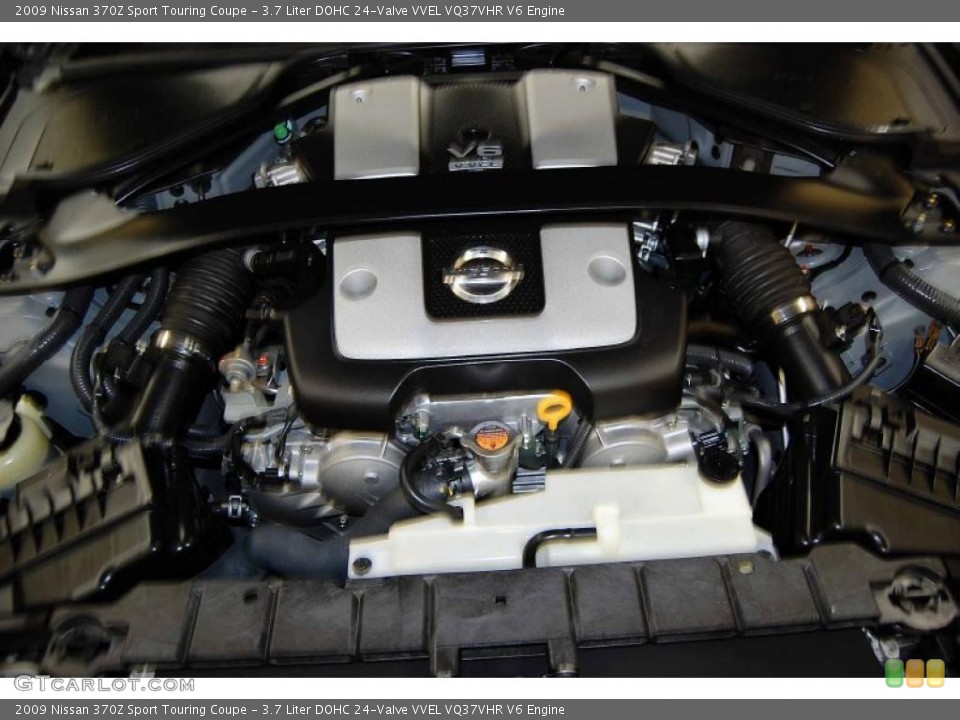3.7 Liter DOHC 24-Valve VVEL VQ37VHR V6 Engine for the 2009 Nissan 370Z #52786376